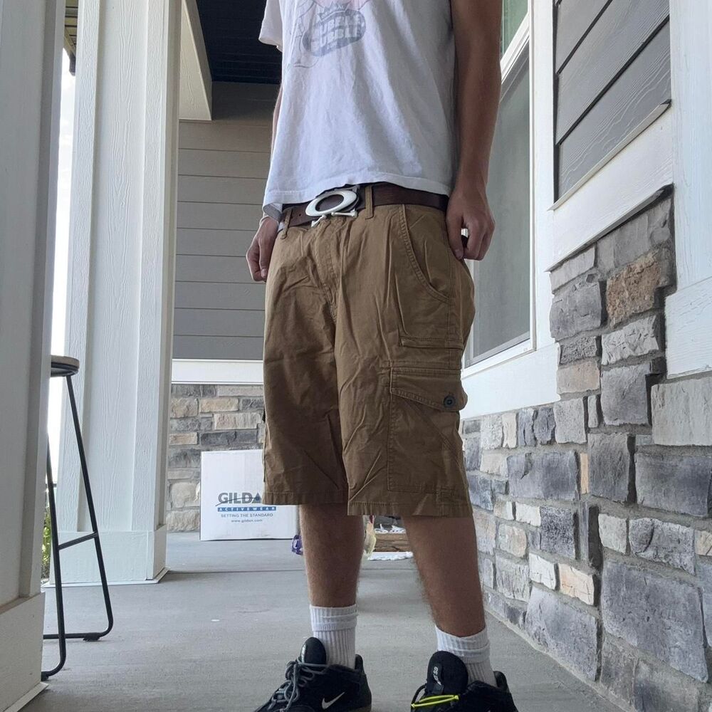 Unbranded Men's Tan and Brown Shorts